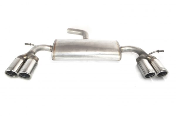 Sport muffler exhaust for VOLKSWAGEN Scirocco III 2008-2013 HATCHBACK STANDARD