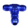 trojnik-grodziowy-meski-meski-meski-an6-niebieski TEE BULKHEAD MALE/MALE/MALE AN6 Blue