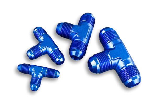 Tee male/male/male AN4/AN4/AN4 Blue
