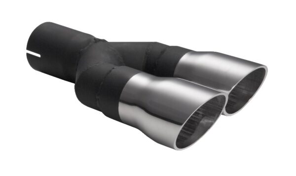 Universal Exhaust Tail Pipe Muffler Tip round 60mm lenght 170mm mounting diameter 50mm
