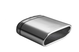 Universal Exhaust Tail Pipe Muffler Tip oval 167×60mm lenght 200mm