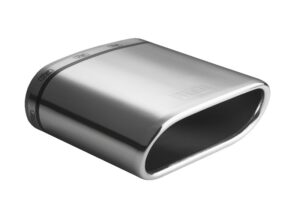 Universal Exhaust Tail Pipe Muffler Tip oval 167×60mm lenght 200mm