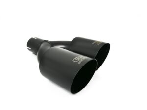 Universal Exhaust Tail Pipe Muffler Tip round 80mm lenght 280mm mounting diameter 50mm