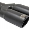 Universal Exhaust Tail Pipe Muffler Tip round 70mm lenght 200mm mounting diameter 45mm