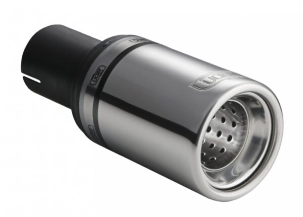 Universal Exhaust Tail Pipe Muffler Tip round 80mm lenght 80mm mounting diameter 55mm