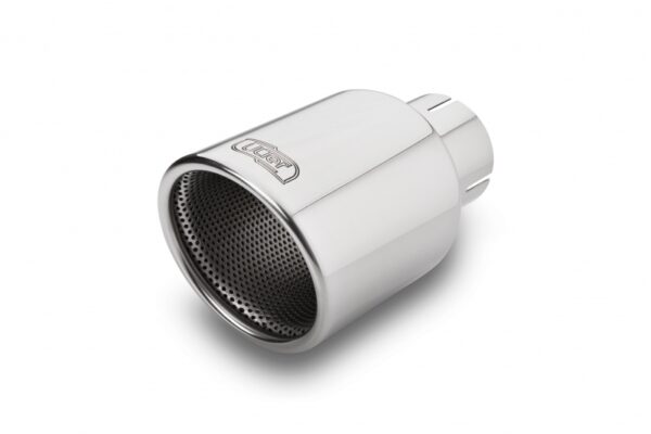 Universal Exhaust Tail Pipe Muffler Tip round 100mm lenght 120mm mounting diameter 60mm