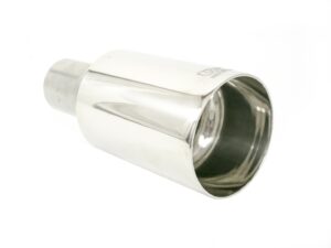 Universal Exhaust Tail Pipe Muffler Tip round 120mm lenght 170mm mounting diameter 75mm