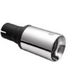 Universal Exhaust Tail Pipe Muffler Tip round 80mm lenght 120mm mounting diameter 60mm