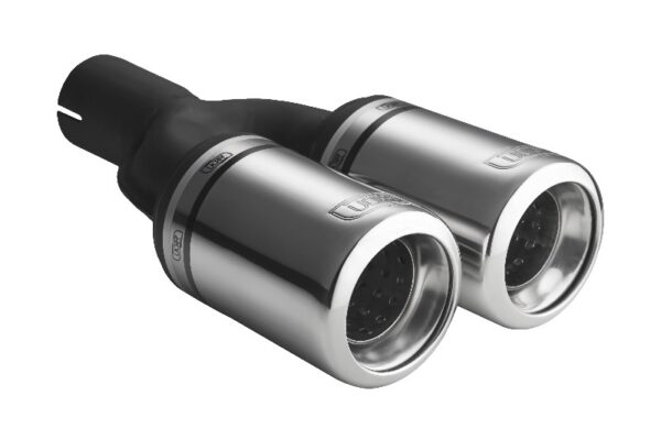 Universal Exhaust Tail Pipe Muffler Tip round 80mm lenght 160mm mounting diameter 50mm