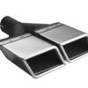 Universal Exhaust Tail Pipe Muffler Tip special 170×70mm lenght 220mm mounting diameter 55mm