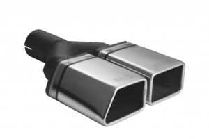 Universal Exhaust Tail Pipe Muffler Tip special 86×54mm lenght 200mm mounting diameter 55mm