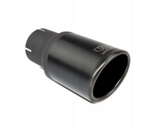 Universal Exhaust Tail Pipe Muffler Tip round 70mm lenght 120mm mounting diameter 60mm