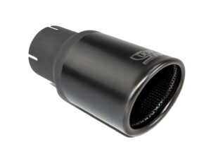 Universal Exhaust Tail Pipe Muffler Tip round 90mm lenght 120mm mounting diameter 55mm