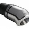 Universal Exhaust Tail Pipe Muffler Tip round 80mm lenght 120mm mounting diameter 50mm