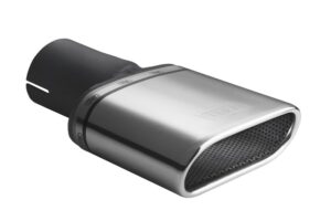 Universal Exhaust Tail Pipe Muffler Tip oval 167×60mm lenght 200mm