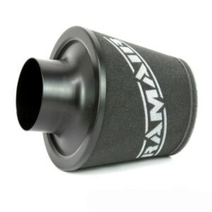 Universal Neck Black Large Aluminium Base Cone Filter Ramair JS-109-BK 102mm