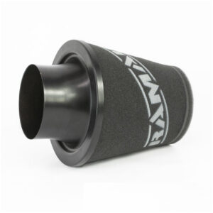 Universal Neck Black Large Aluminium Base Cone Filter Ramair JS-175-100-BK 102mm