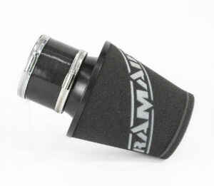 Universal Neck Black Large Aluminium Base Cone Filter Ramair JS-175-100-BK-KIT 102mm