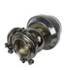 Wastegate V-BAND 40mm silver