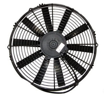 Axial suction radiator cooling fan SPAL 12V VA08-AP10/C-23A (350 MM)