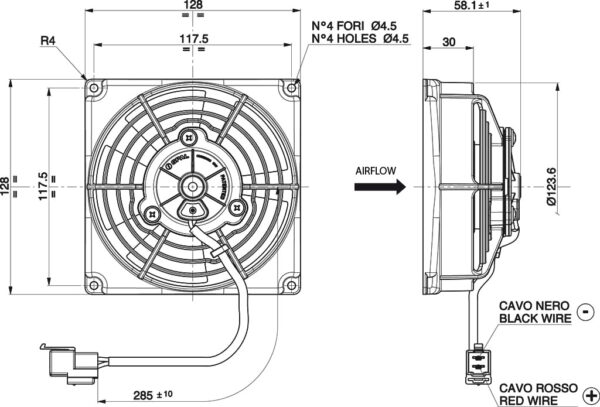 wentylator-osiowy-spal-12v-va69a-a101-87a-sumit-115-mm_2 Axial suction radiator cooling fan SPAL 12V VA69A-A101-87A SUMIT (115 MM)