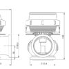 wg40-webstore-tech-drawing_04-1_1 Wastegate Turbosmart TS-0552-1012 WG40 GenV Compgate 40 14psi