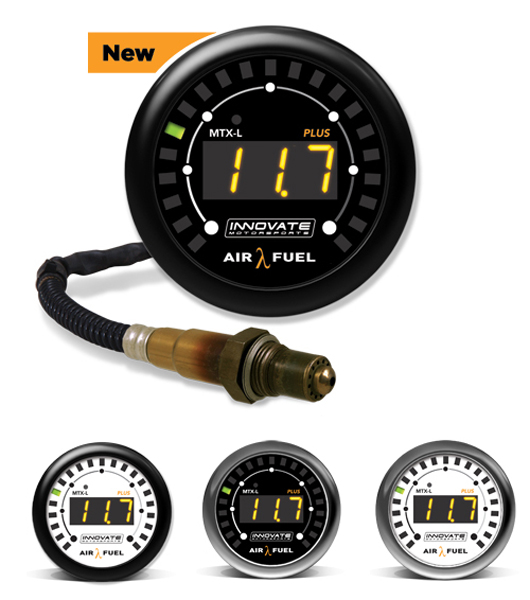 AFR Digital MTX-L PLUS gauge, Innovate with wideband – 2,5m cable INO 3918