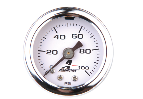 Fuel pressure gauge Aeromotive 0-100psi, 1/8 NPT ARE 15633