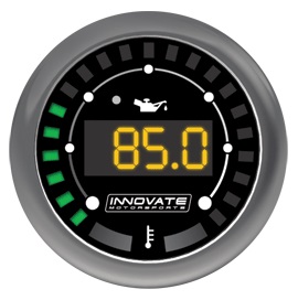 MTX Digital gauge, Innovate 3913 oil temp and pressure (DUAL) - (3852)