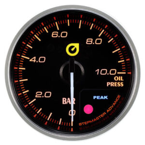 New Auto Gauge oil pressure indicator 60mm amber