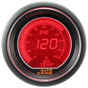 New Auto Gauge EVO series Gauge Oil temperature indicator