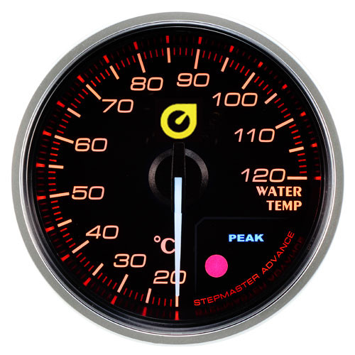 New Auto Gauge water temperature indicator 52mm amber