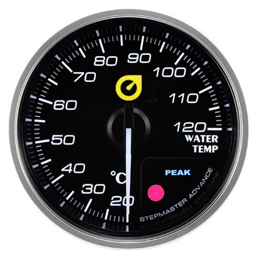 New Auto Gauge water temperature indicator 52mm amber