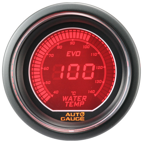 New Auto Gauge EVO series Gauge Water temperature indicator