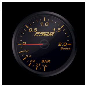 Pro G Race Series 2 RC gauge,  Boost 2 Bar RED 60mm
