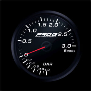 Pro G Race Series 2 RC gauge,  Boost 3 Bar WHITE 52mm