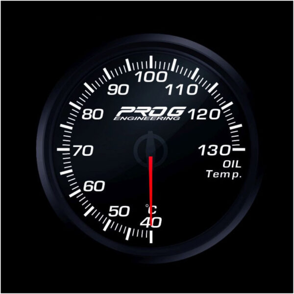 Pro G Race Series 2 RC gauge, oil temperature °C WHITE 52mm