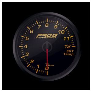 Pro G Race Series 2 RC gauge,  EGT °C RED 60mm