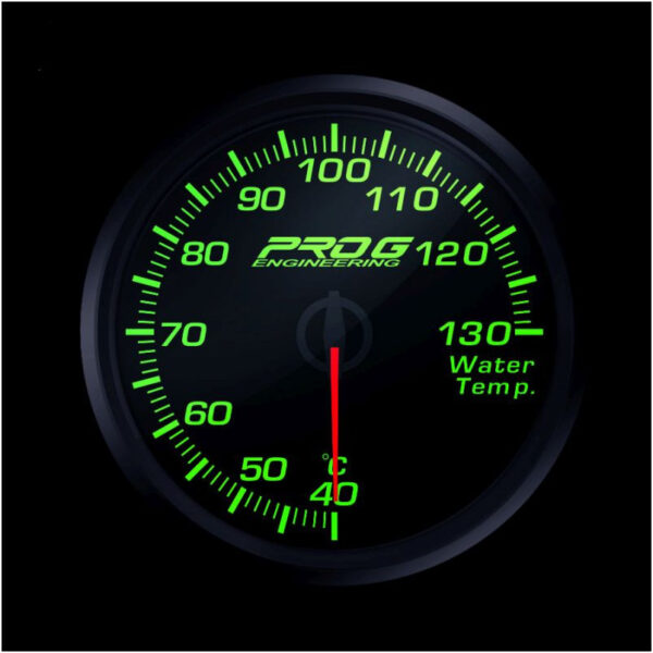 Pro G Race Series 2 RC gauge, water temperature °C GREEN 52mm