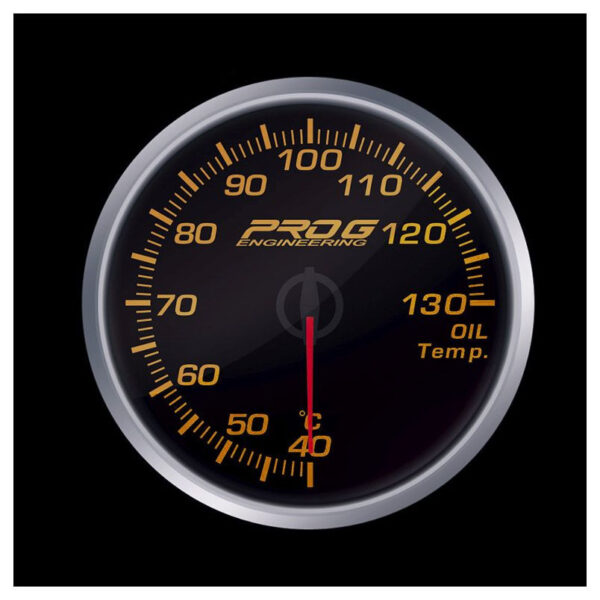 Wskaźnik Pro G Race Series 2 RS, oil temperature °C RED 60mm