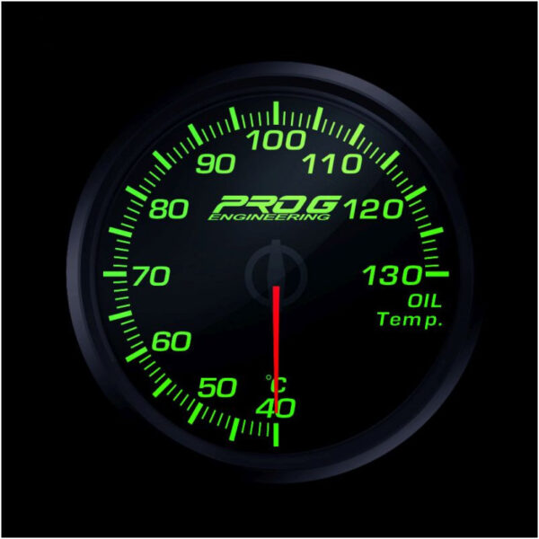 Pro G Race Series RC gauge, oil temperature °C GREEN 60mm