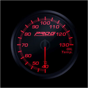 Pro G Race Series RC gauge, oil temperature °C RED 60mm