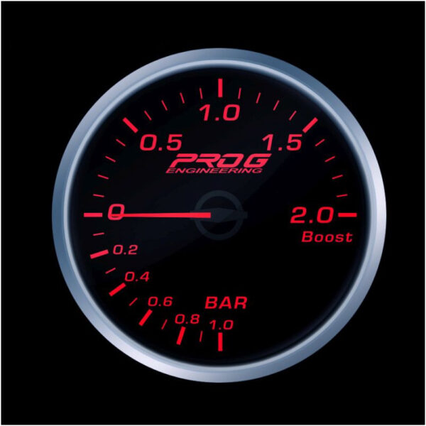 Pro G Race Series RS gauge, boost 2 Bar RED 52mm