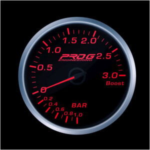 Pro G Race Series RS gauge, boost 3 Bar RED 52mm