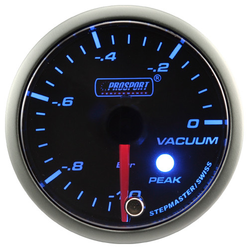 Prosport Vacuum indicator Stepper Motor Peak series Blue