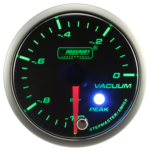 wskaznik-prosport-podcisnienie-seria-stepper-motor-peak-52mm-green_2 Prosport Vacuum indicator Stepper Motor Peak series Green