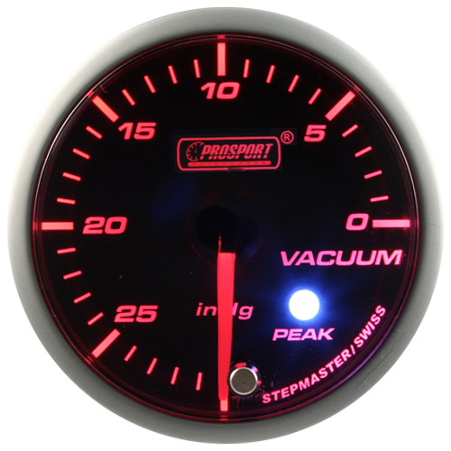 wskaznik-prosport-podcisnienie-seria-stepper-motor-peak-52mm Prosport Vacuum indicator Stepper Motor Peak series Amber