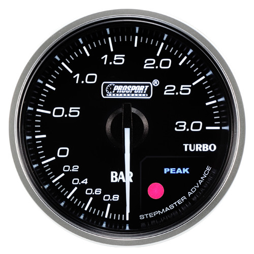 Prosport Premium Boost indicator 60mm amber