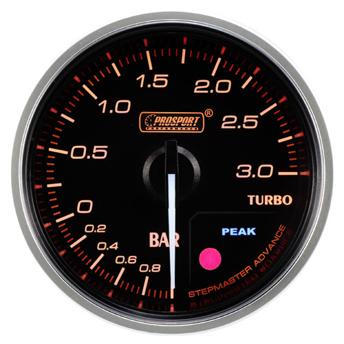 Prosport Premium Boost indicator 60mm amber