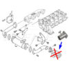zamiennik-zaworu-egr-bmw-z-silnikami-2-0-2-5-3-0-d_7 EGR Delete Kit for Land Rover Freelander BMW with 2.0 2.5 3.0 D M47 M57 engines